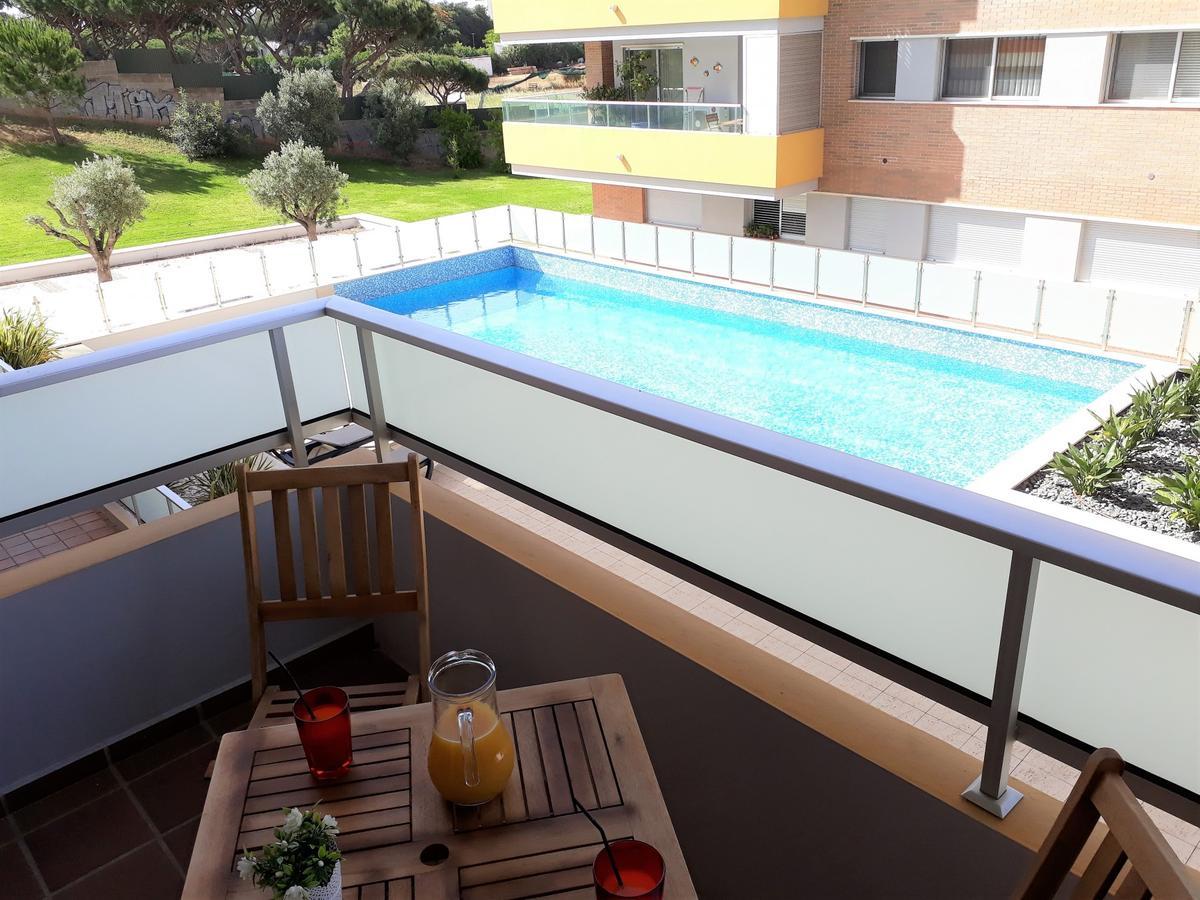 T1 V Do Forte Ac&Piscina&Garagem Quarteira Kültér fotó